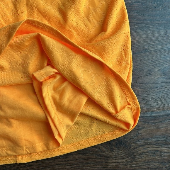 Wild Fable Neon Orange Dress | Y2K Dress | Wild Fable Orange Dress | Neon - Picture 6 of 7